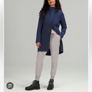 Lululemon athletica rain rebel jacket in navy